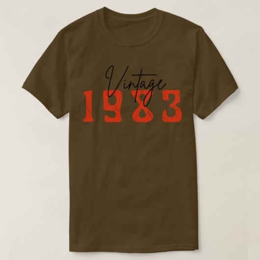 Vintag 1983 T-Shirt (Design vorne)