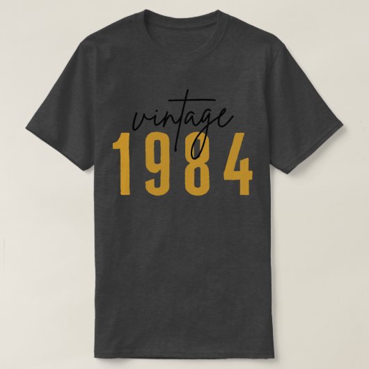 Vintag 1984 25 T-Shirt (Design vorne)