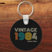 Vintag 1984 40. Geburtstag Schlüsselanhänger (Vorderseite)