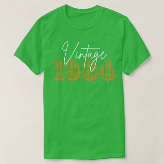 Vintag 1984 7 T-Shirt (Design vorne)