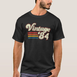 Vintag 1984 Geburtstag Funny Retro 40. Geburtstag  T-Shirt