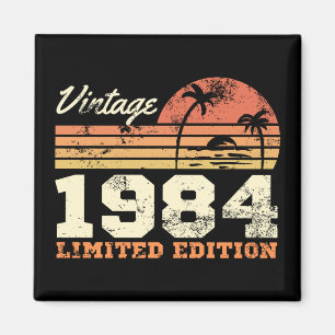Vintag 1984 Limited Edition 40. Geburtstag Magnet