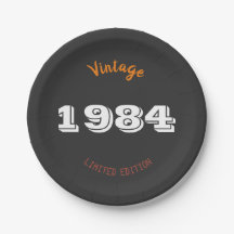 Vintag 1984 Limited Edition 42. Geburtstag Retro