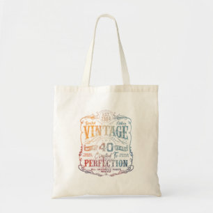 Vintag 1984 Limited Edition Shirt 40 Jahre alt 40  Tragetasche