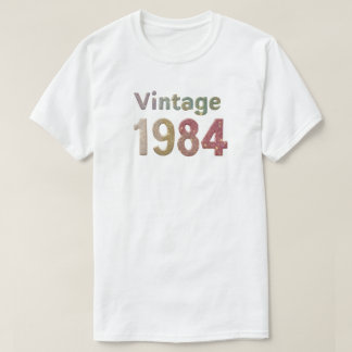 Vintag 1984 T - Shirt der Männer: Glitternde Erinn
