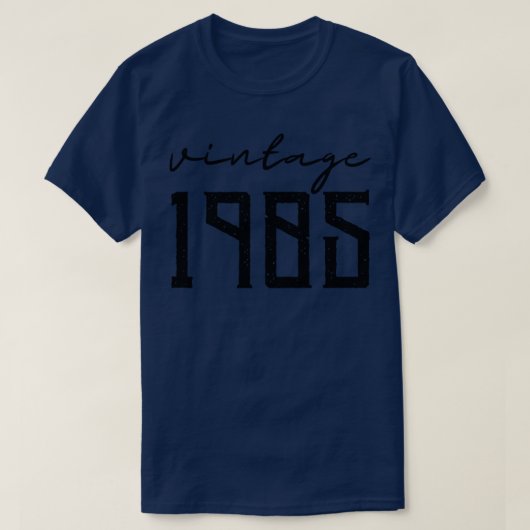 Vintag 1985 20 T-Shirt (Design vorne)