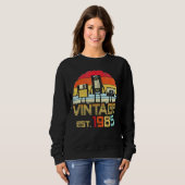 Vintag 1985 37. Geburtstag Sweatshirt (Vorne ganz)