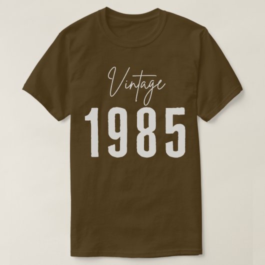 Vintag 1985 3 T-Shirt (Design vorne)