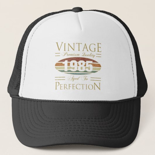 Vintag 1985 40. Geburtstag Truckerkappe (Vorderseite)