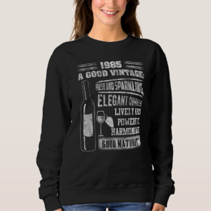 Vintag 1985 für Männer - Geburtstagswein Sweatshirt
