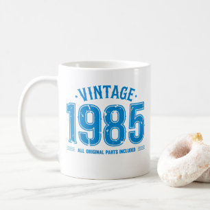 Vintag 1985 kaffeetasse