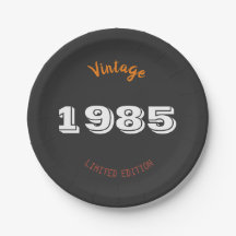 Vintag 1985 limitierte Auflage 40. Geburtstagsgesc