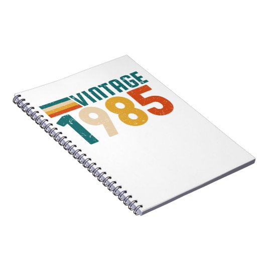 VINTAG 1985 NOTIZBLOCK (Rechte Seite)