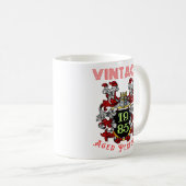 Vintag 1985 Vollständig alt Kaffeetasse (VorderseiteRechts)