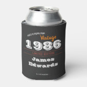 Vintag 1986 Retro Can Cooler - 40. Geburtstag Dosenkühler (Kanne Vorderseite)