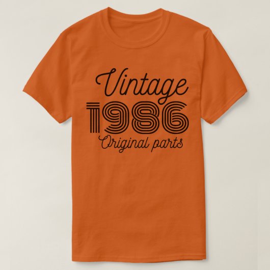 Vintag 1986 T-Shirt (Design vorne)