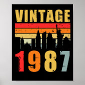 Vintag 1987, 1987 poster (Vorne)