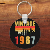 Vintag 1987, 1987 schlüsselanhänger (Vorderseite)