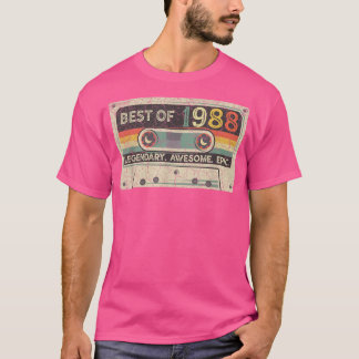 Vintag 1988 Limited Edition Cassette Tape 34. Bi T-Shirt