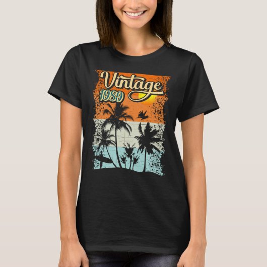 Vintag 1989 T-Shirt (Vorderseite)
