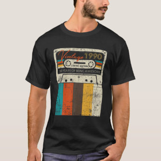 Vintag 1990 30. Geburtstagsgeschenk 30 Jahre eim T-Shirt