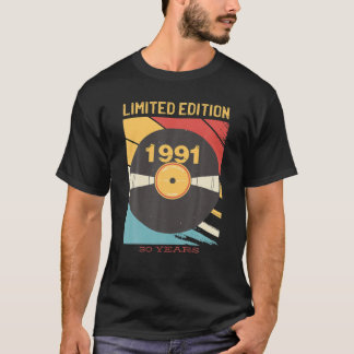 Vintag 1991 limitierte Auflage 30 Jahre alt 30. Ge T-Shirt