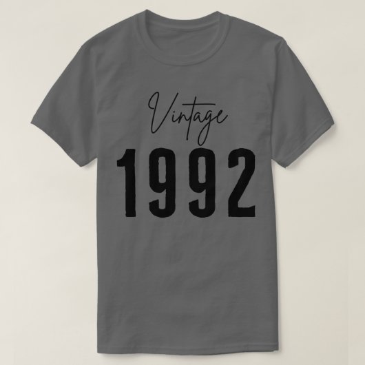 Vintag 1992 12 T-Shirt (Design vorne)