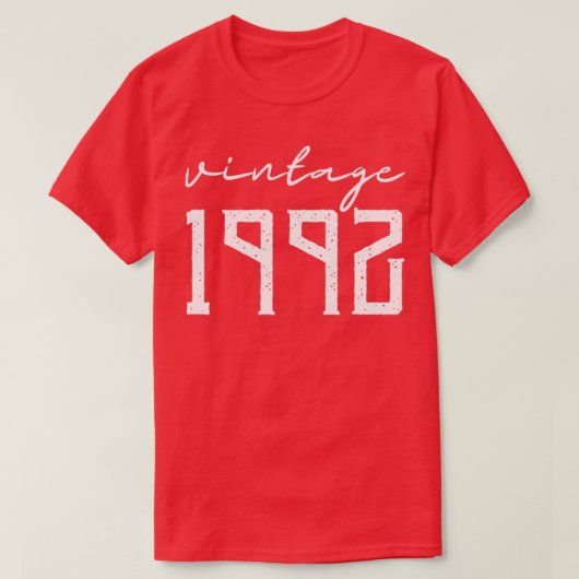 Vintag 1992 8 T-Shirt (Design vorne)