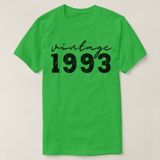 Vintag 1993 11 T-Shirt (Design vorne)