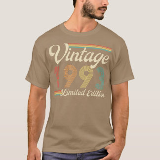 Vintag 1993 Limited Edition 30 Jahre alt Geburtsta T-Shirt