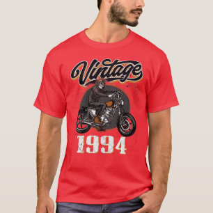 Vintag 1994 geboren 1994 28. Motorrad T-Shirt
