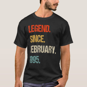 Vintag 1995 28. Geburtstagsretro 28 Jahre alt 2 T-Shirt