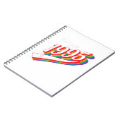 Vintag 1995 Cooles Party Geburtstag Retro 1995 Notizblock (Linke Seite)