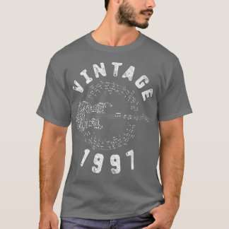 Vintag 1997 Geburtstag Limited Edition Guitar Musi T-Shirt