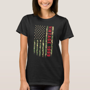 Vintag 1999 American Flag Camouflage 23 Jahre alt T-Shirt