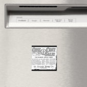 Vintag 1 Cent Verkauf Dixie Utah Magnet (In Situ (Geschirrspüler))