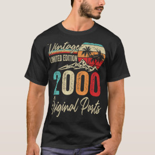 Vintag 2000 Originalteile 22. Geburtstag T-Shirt