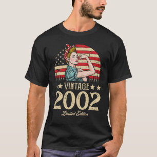 Vintag 2002 2002 20. Geburtstag 20 Jahre T-Shirt