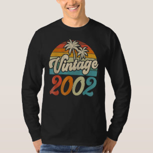 Vintag 2002 20. Geburtstag 2002 20 Jahre T-Shirt