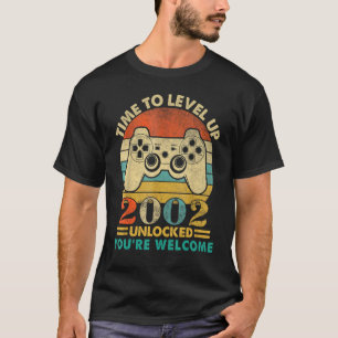 Vintag 2002 Funny 20 Years Old Video Gamer 20th B T-Shirt