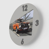 VINTAG 2002 GROßE WANDUHR (Winkel)