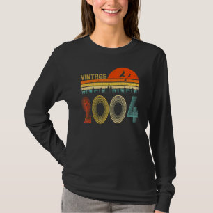 Vintag 2004 18. Geburtstag Männer Frauen 18 Jahre  T-Shirt
