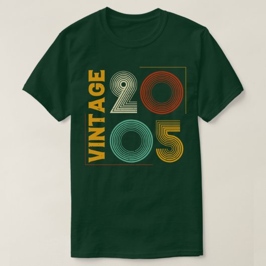 Vintag 2005 Limited Edition T-Shirt (Design vorne)