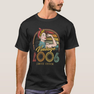 Vintag 2006 Limited Edition 2006 16. Geburtstag 16 T-Shirt