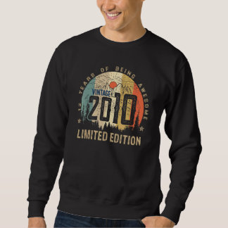 Vintag 2010 12. Geburtstag 12 Jahre alt Sweatshirt
