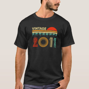 Vintag 2011 12 Jahre alt 12. Geburtstag für Junge T-Shirt