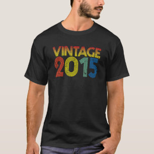 Vintag 2015 7. Geburtstag Kinder Jungen & Mädchen T-Shirt