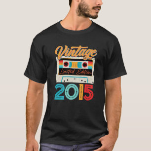 Vintag 2015 Phantastisch 7 Jahre alter Retro 7. Ge T-Shirt