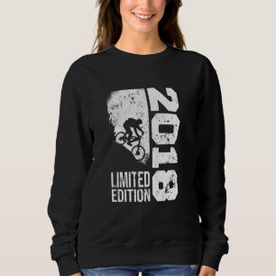 Vintag 2018 Geburtstag Radfahren MTB-Bicycles Moun Sweatshirt