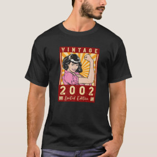 Vintag 20. Geburtstag T 2002 - 20 Jahre Frauen T-Shirt